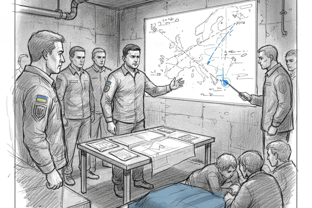 Illustrazione a corredo: Zelensky: scorte di missili antiaerei insufficienti, otto morti negli attacchi russi