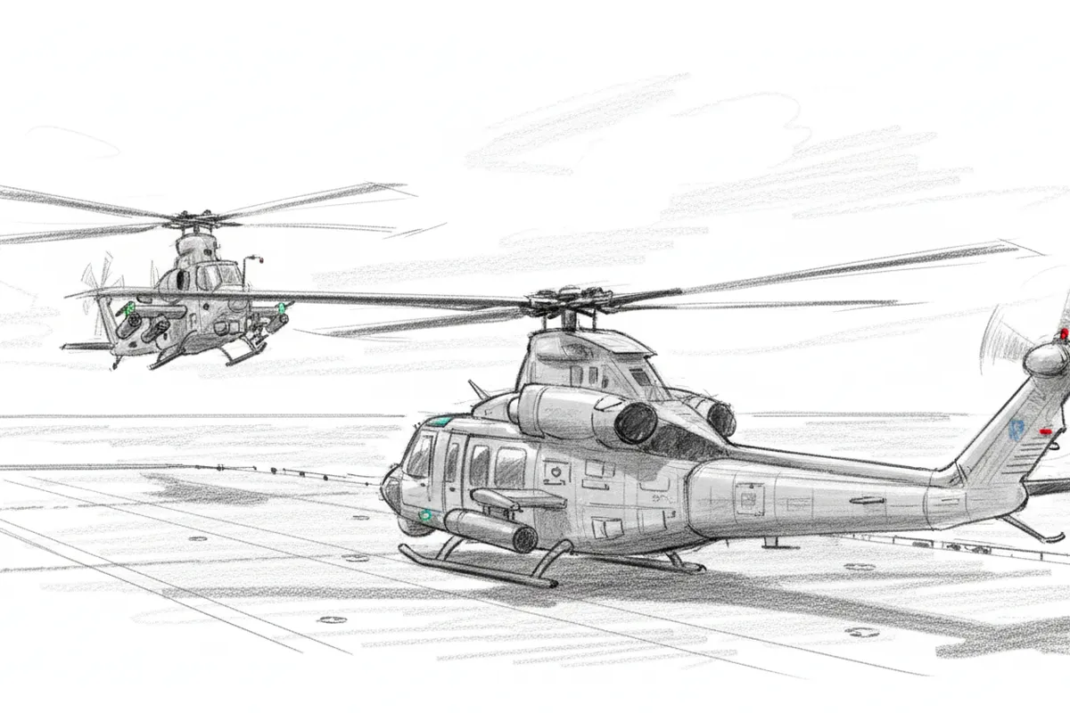 Illustrazione a corredo: Iran, raid Usa colpiscono obiettivi militari: ucciso un bambino