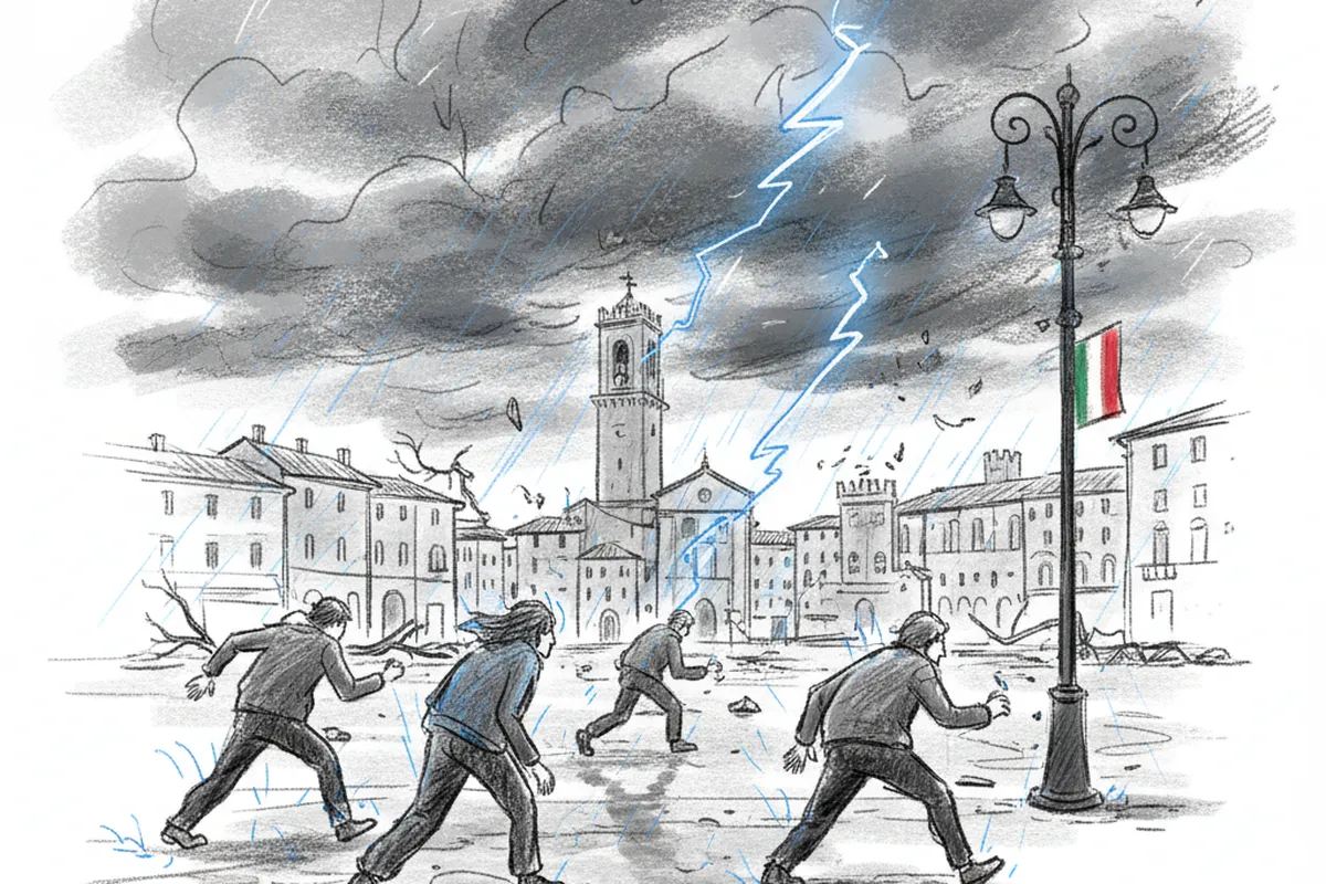 Illustrazione a corredo: Caldo record fino a 38 gradi, ma la vera minaccia è un'altra: ecco cosa sta per colpire Brescia nelle prossime ore