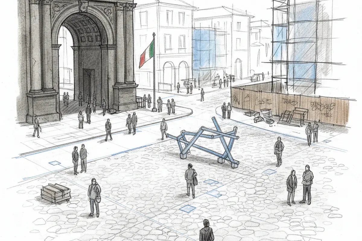 Illustrazione a corredo: Via Milano cambia volto: riaperto il tratto fino al Vantiniano, ma il meglio deve ancora venire