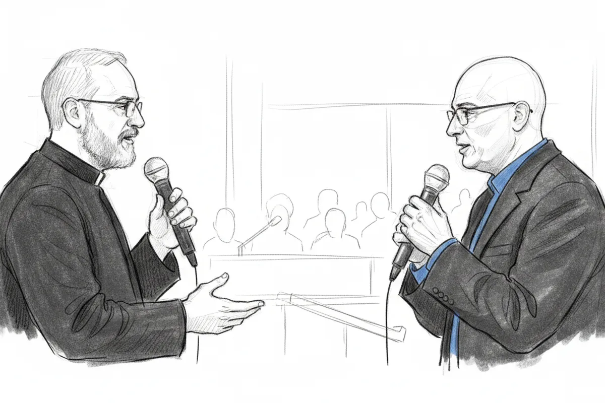 Illustrazione a corredo: Sabato a Chiari un Patriarca da Gerusalemme e un top del giornalismo: il tema è la pace, e riguarda tutti