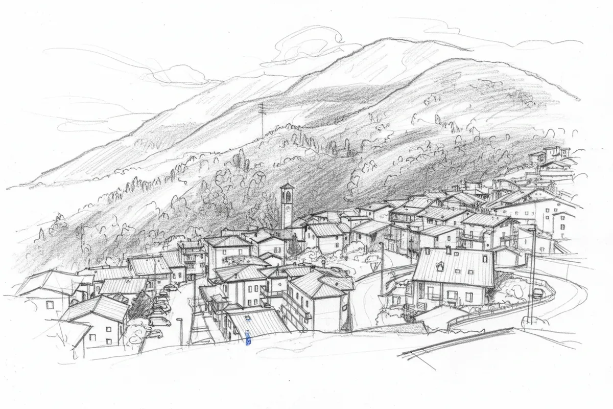 Illustrazione a corredo: Un intero borgo lavorato all'uncinetto per mesi: cosa sta per esplodere a Pescarzo