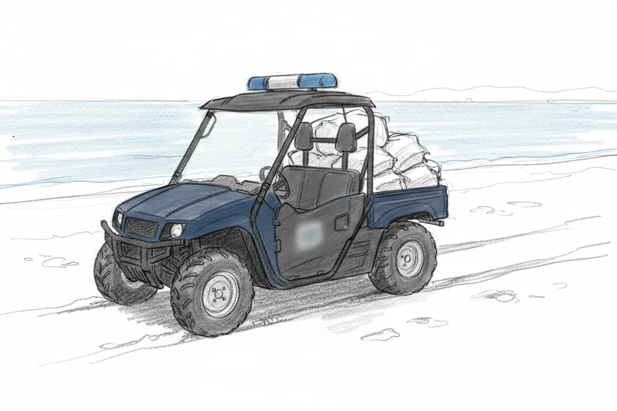 Illustrazione a corredo: Getta 2 tonnellate di cocaina in mare per fuggire: il mare gliele restituisce tutte