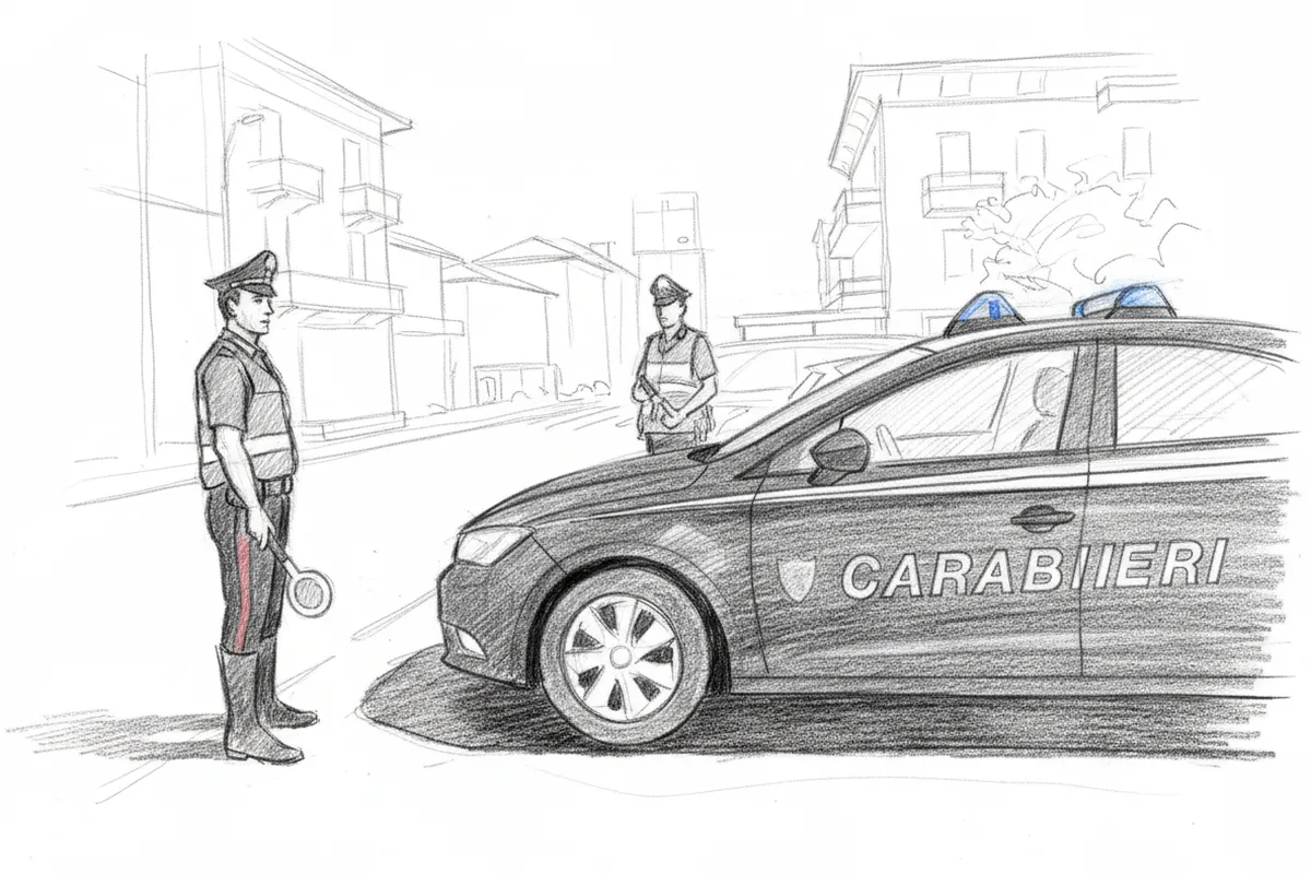 Illustrazione a corredo: Due notti di controlli in Valle Camonica: 101 persone identificate e un 14enne trovato con l'hashish pronto in dosi