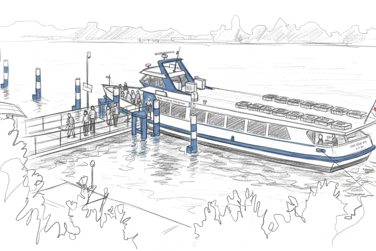 Illustrazione a corredo: Agosto 2026: ecco come arrivare al lago d’Iseo senza auto (e risparmiare)