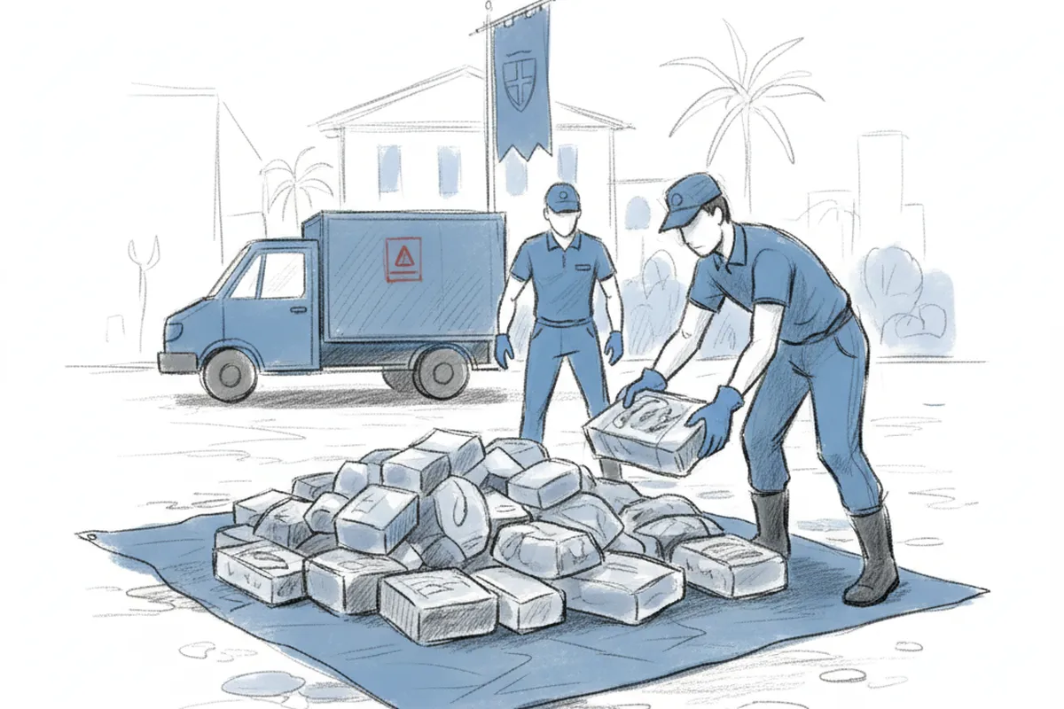 Illustrazione a corredo: Garda: Cibo non idoneo destinato ai ristoranti sequestrato e distrutto!