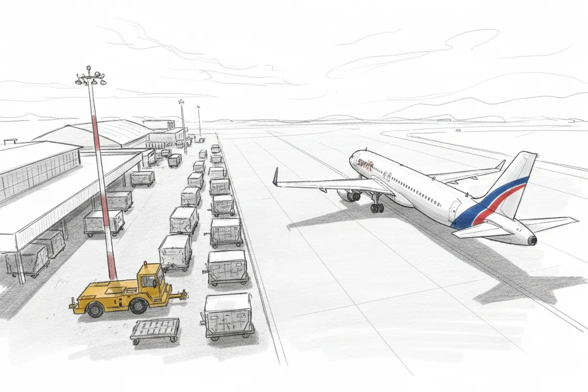 Illustrazione a corredo: A Montichiari il cargo cresce del 42% e a luglio arrivano i Boeing 747