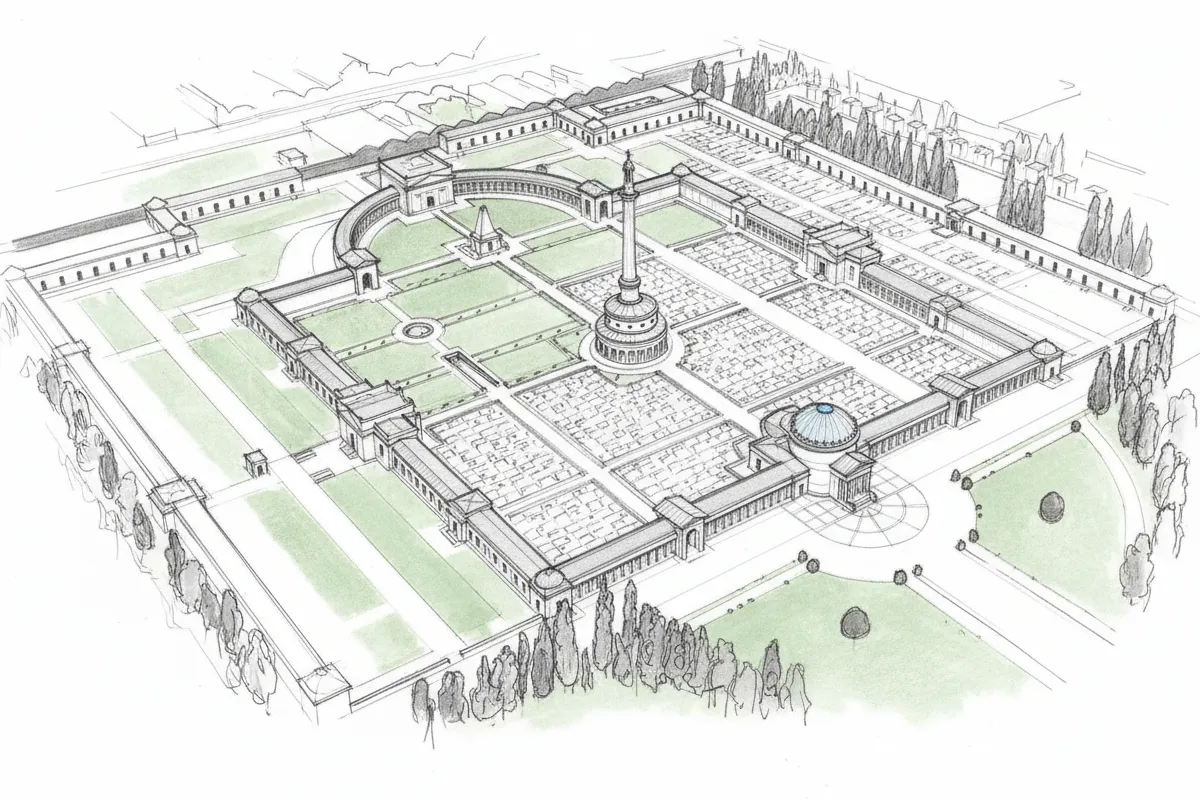Illustrazione a corredo: Cimiteri di Brescia, 557 nuove cellette e lavori per oltre 400mila euro
