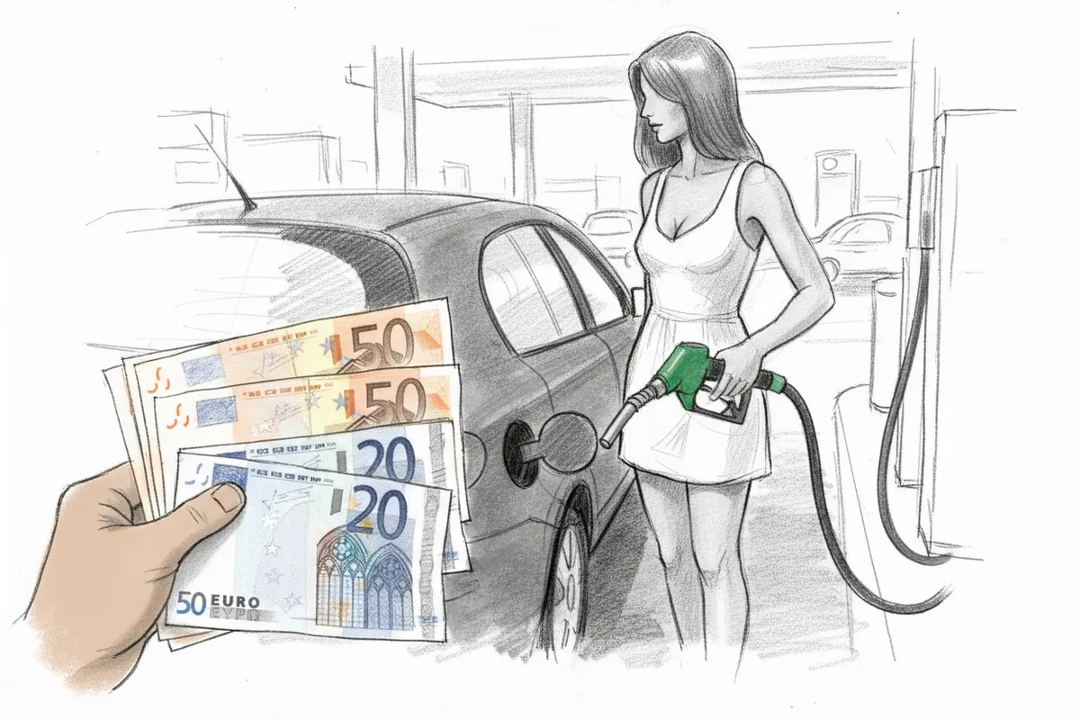 Illustrazione a corredo: Caro carburanti, il governo cerca risorse ma l’extra-gettito Iva non basta