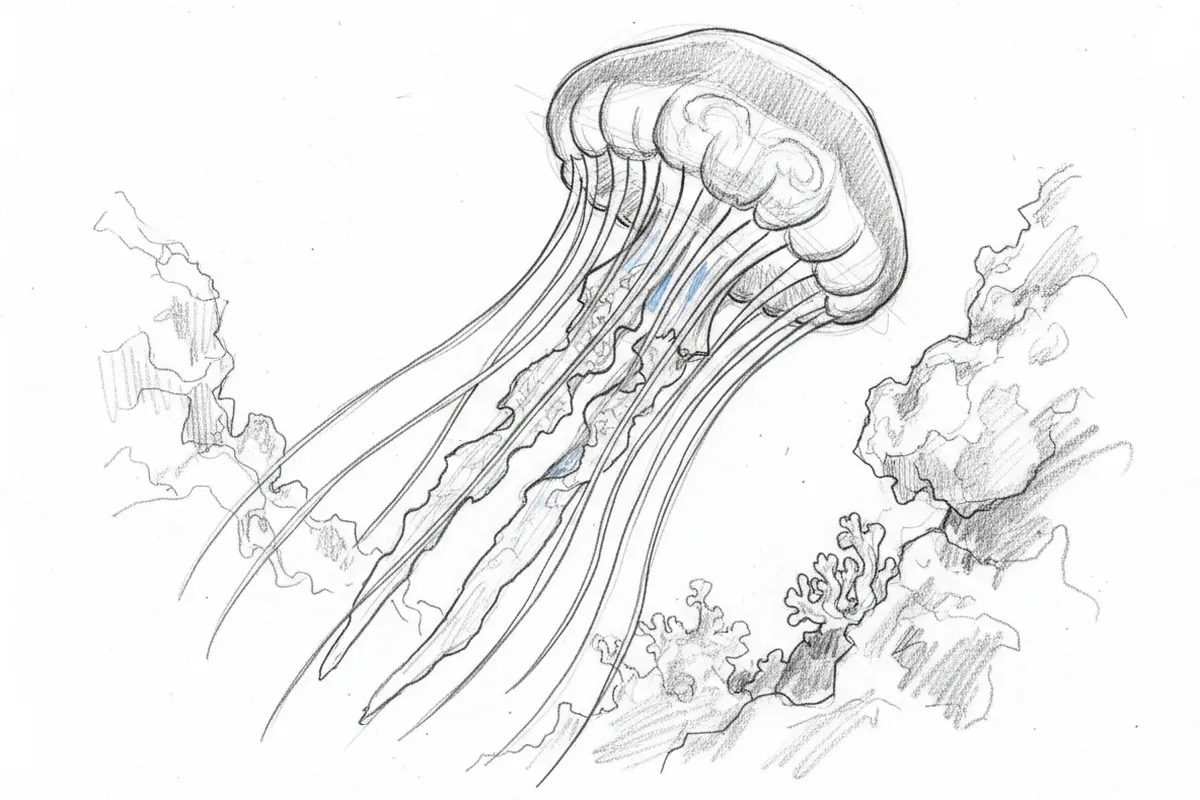 Illustrazione a corredo: Punto da una cubomedusa, muore un 13enne in Thailandia