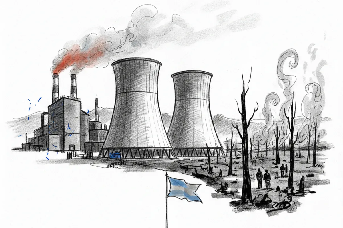 Illustrazione a corredo: Caldo estremo nel Sud Europa, allerta tossicità in Spagna e reattori fermi in Francia