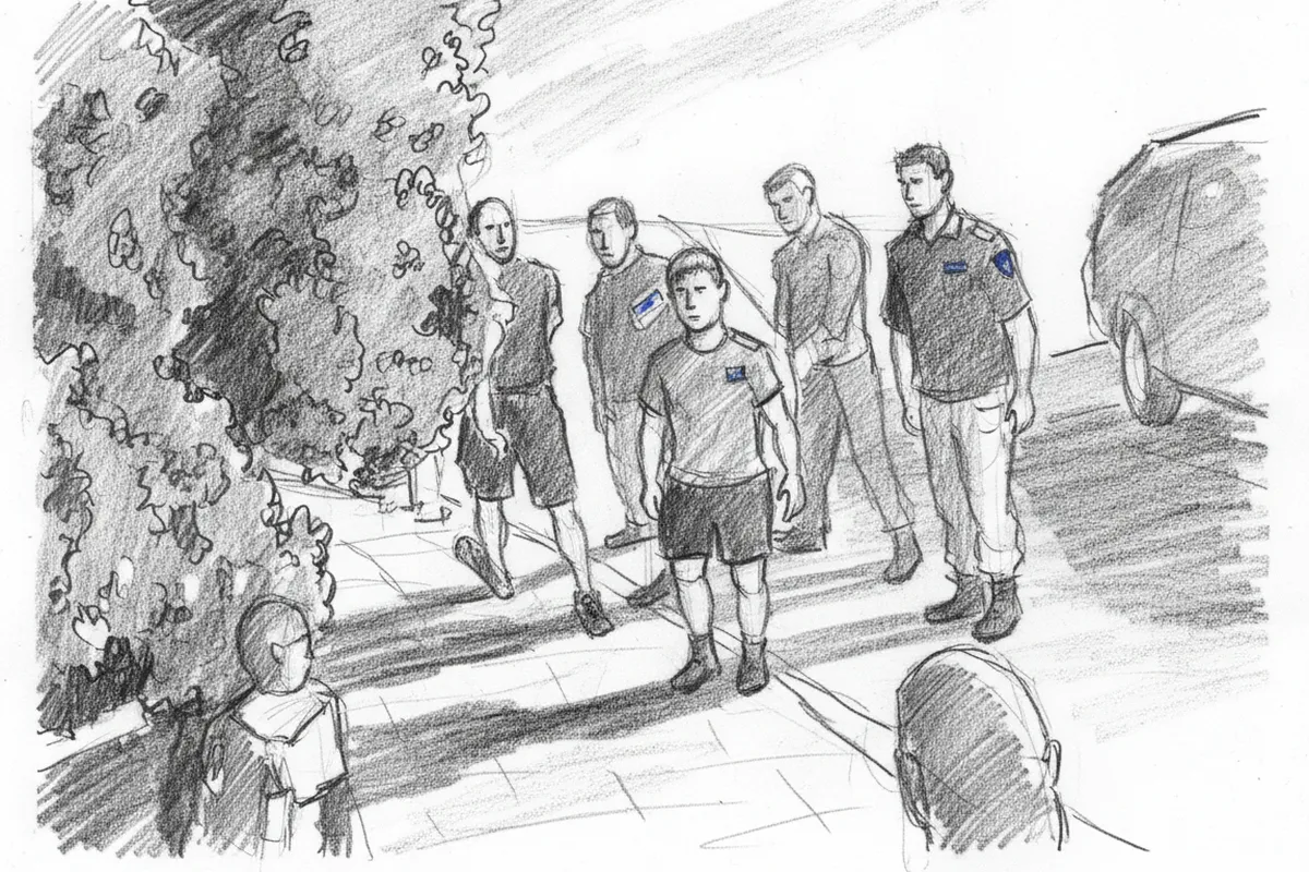 Illustrazione a corredo: Aggressione nazista a Sofia contro adolescenti ebrei italiani
