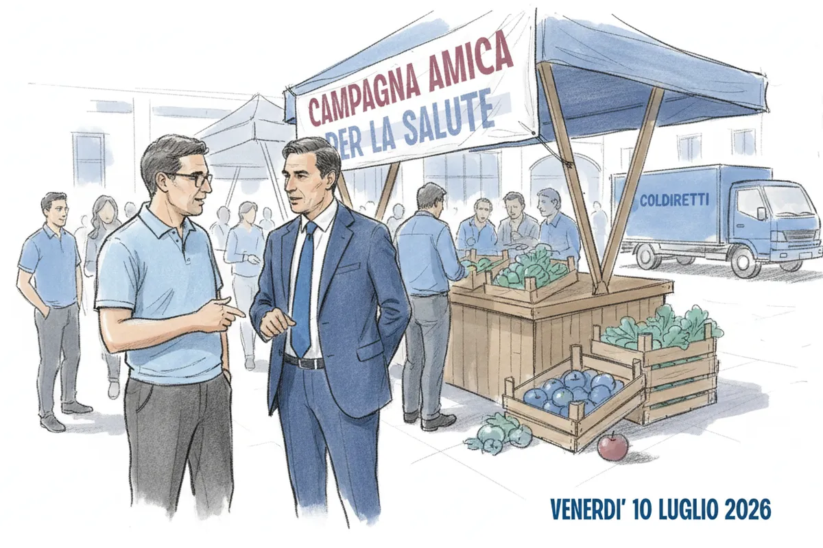 Illustrazione a corredo: Brescia come capofila: negli ospedali arriva il mercato contadino "Patto per la Salute"