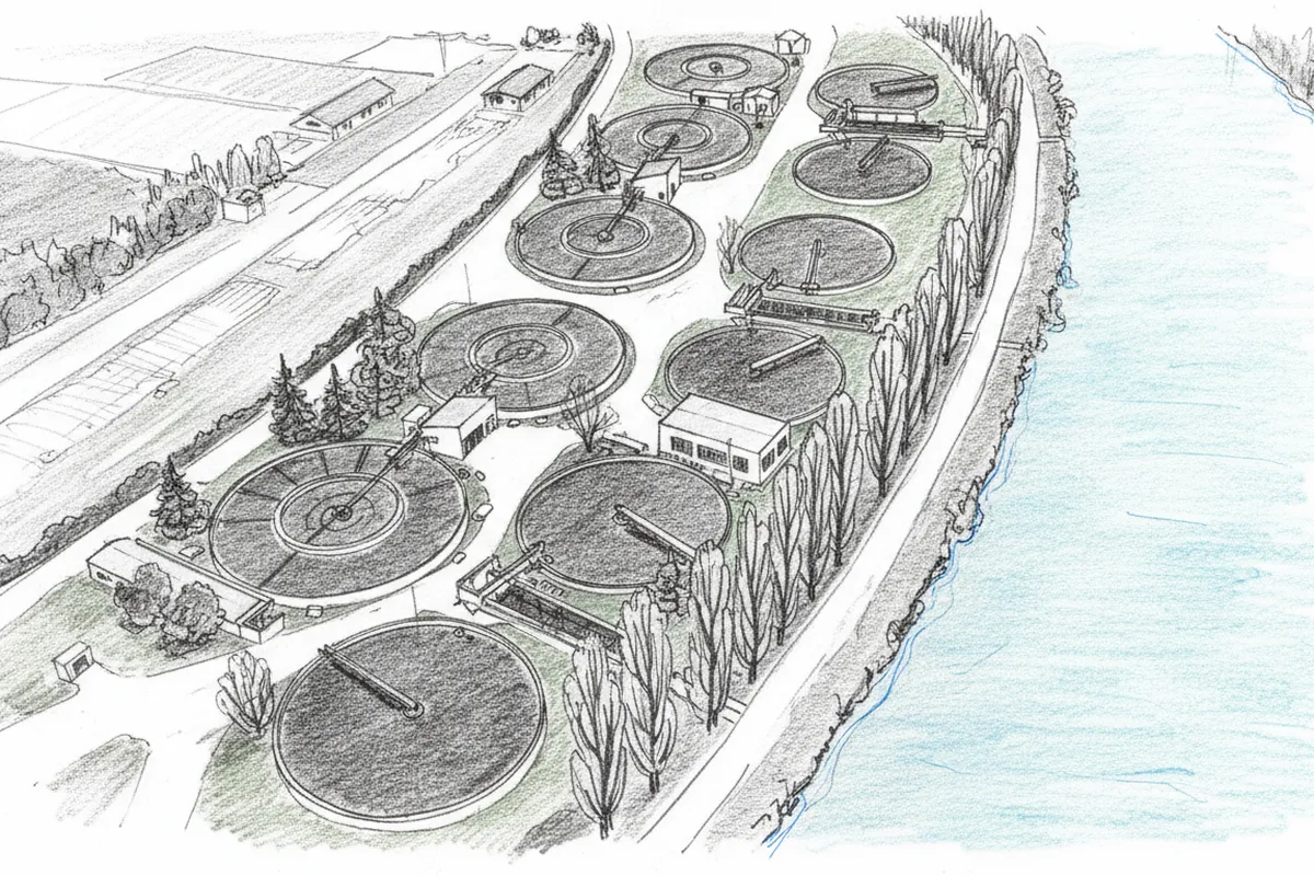 Illustrazione a corredo: Depuratore del Garda, il presidio del 9 agosto mette nel mirino il progetto