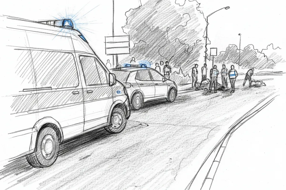 Illustrazione a corredo: Cade dallo scooter a Desenzano: scatta il codice rosso e arriva l’elisoccorso