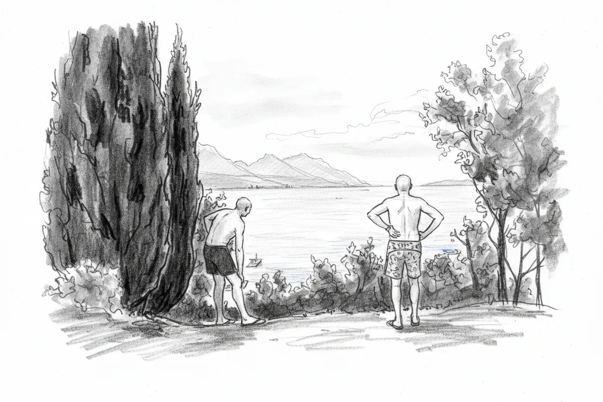 Illustrazione a corredo: Il lago di Garda allo specchio: sei fotografi lo rileggono a San Felice