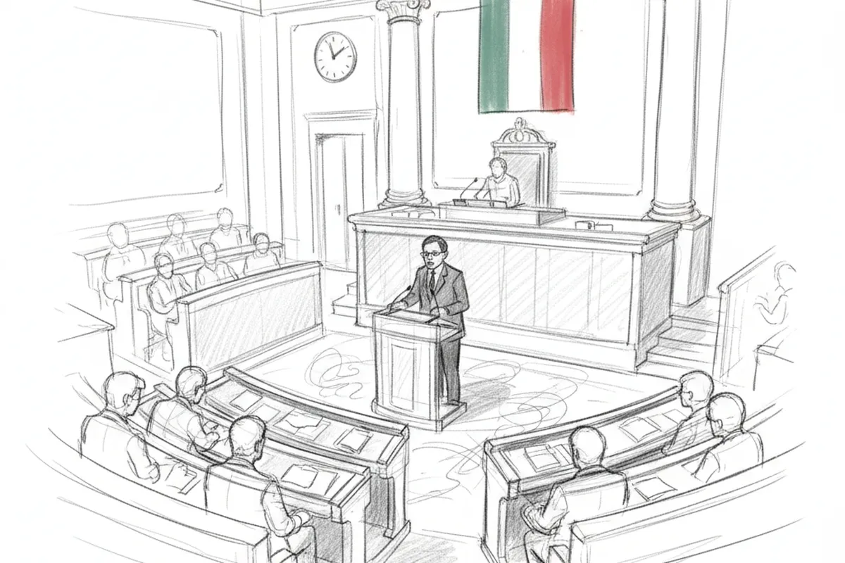 Illustrazione a corredo: Paolo Formentini interviene alla Camera: il passaggio politico resta da ricostruire