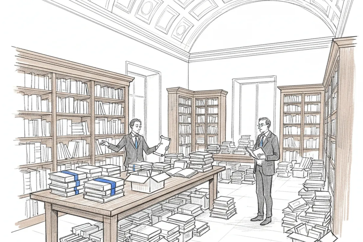 Illustrazione a corredo: Alberto Pesce, l’ultimo lascito a Brescia è una biblioteca di oltre 4mila volumi