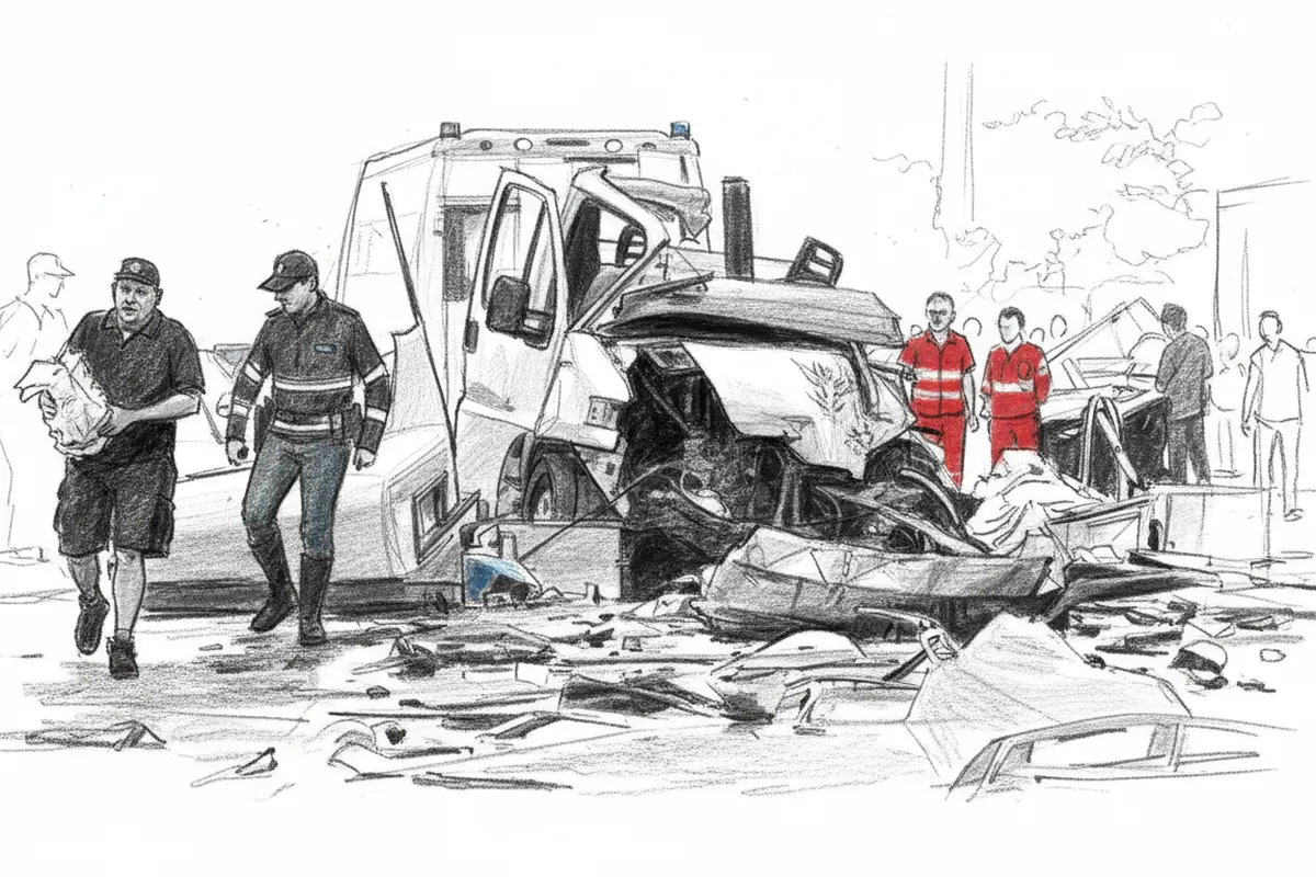 Illustrazione a corredo: Scontro sulla Terni-Rieti, tra le sei vittime la sorella di Francesco Baldini