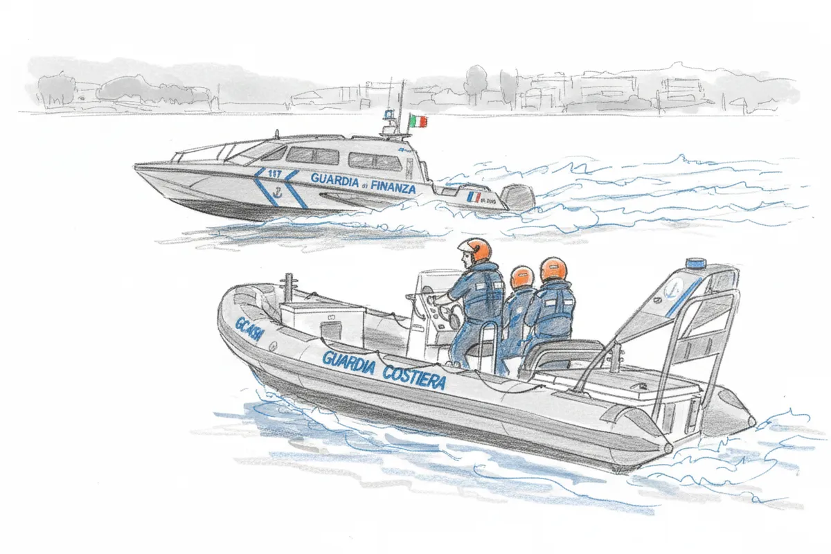 Illustrazione a corredo: Allarme sul Garda? Maxi esercitazione di polizia e soccorso, ecco cosa succederà!