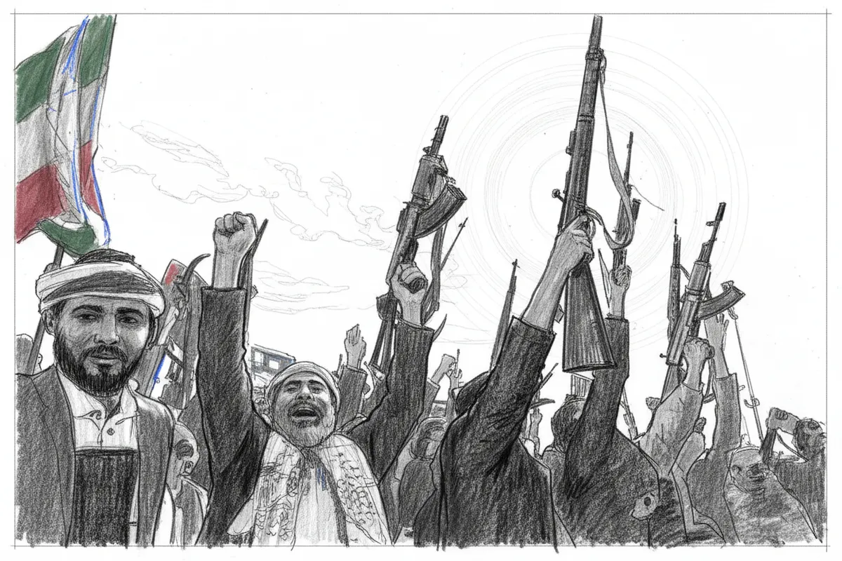Illustrazione a corredo: Yemen, gli Houthi attaccano siti militari a Marib e Hadramout