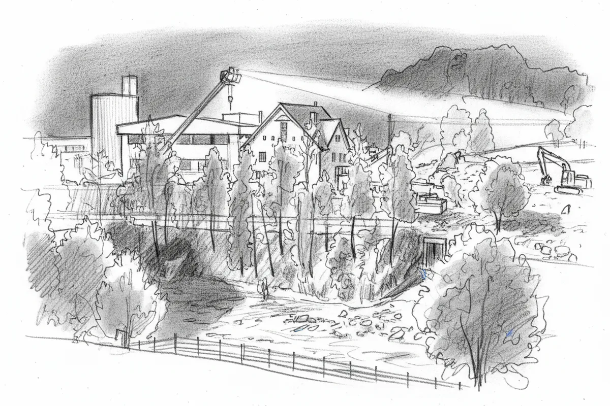 Illustrazione a corredo: Frana in Valle Aurina dopo il temporale: 120 persone evacuate