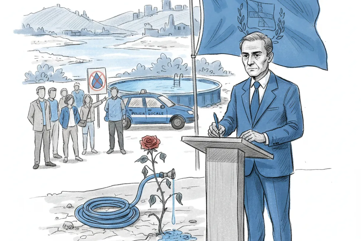 Illustrazione a corredo: Garda, allarme siccità: ecco cosa non si può più fare con l'acqua potabile AGC1