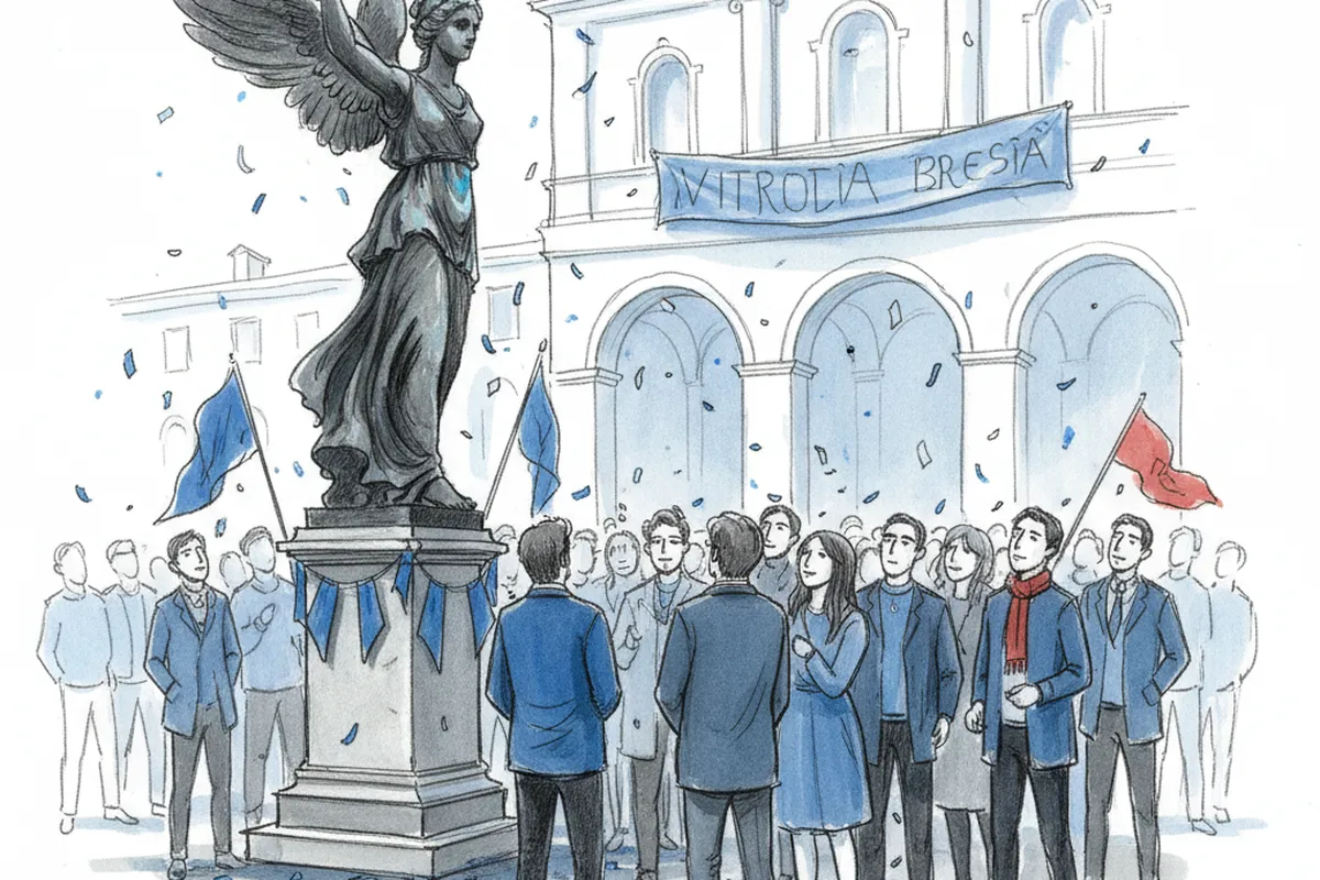 Illustrazione a corredo: La Vittoria Alata compie 200 anni: ecco la festa che Brescia non aspettava