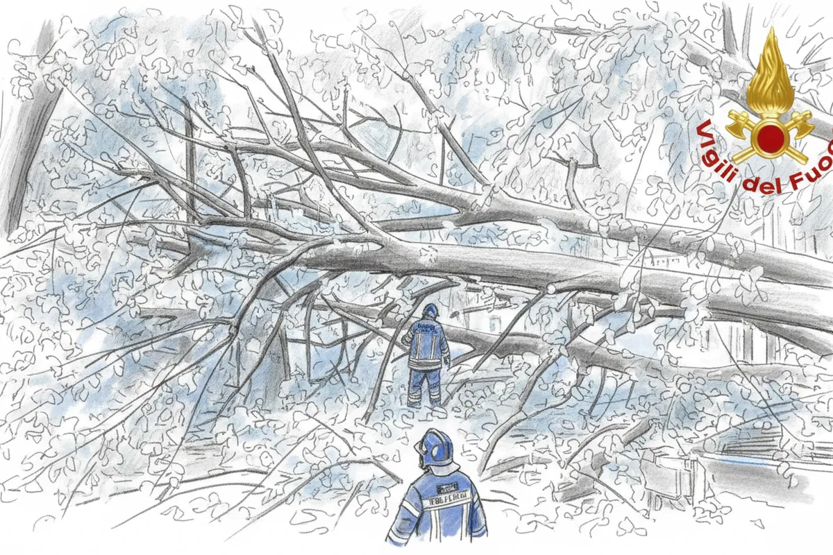 Illustrazione a corredo: Maltempo sul Garda, è emergenza nel Bresciano: sapete quante chiamate hanno ricevuto i soccorritori in poche ore?