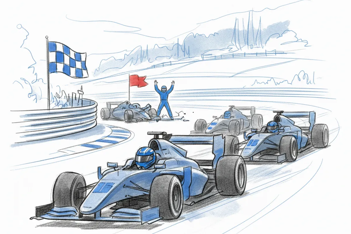 Illustrazione a corredo: Un italiano mette in riga Hamilton e Verstappen a Spa: sapete chi è stato il più veloce?