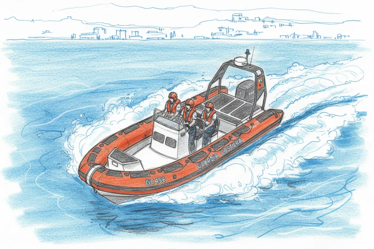 Illustrazione a corredo: Sirmione, un gesto eroico e poi il dramma: perché tutti stanno cercando quest'uomo nel Garda