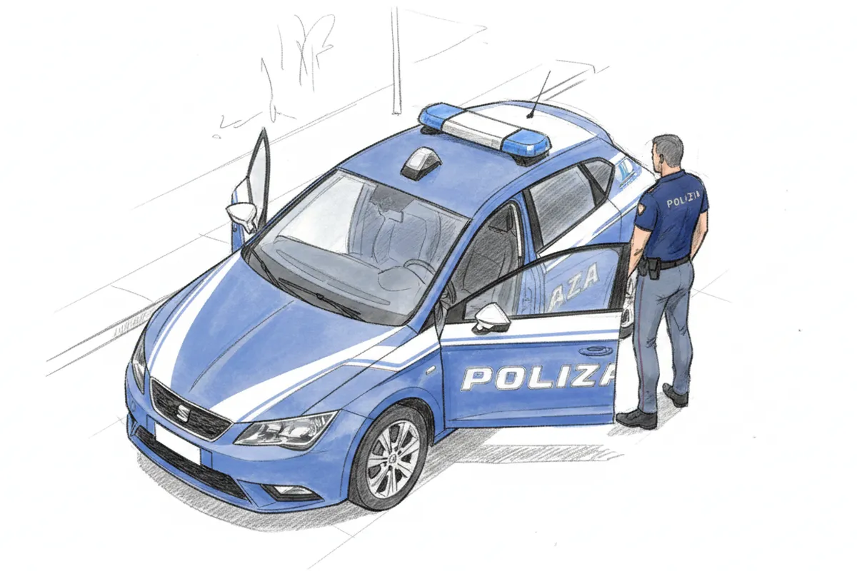 Illustrazione a corredo: Ruba alla Lidl e viene fermato: cosa fa dopo al vigilante che lo blocca