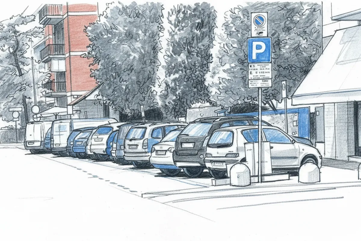 Illustrazione a corredo: Parcheggi a Brescia, stangata in arrivo: quanto ti costerà sostare da agosto