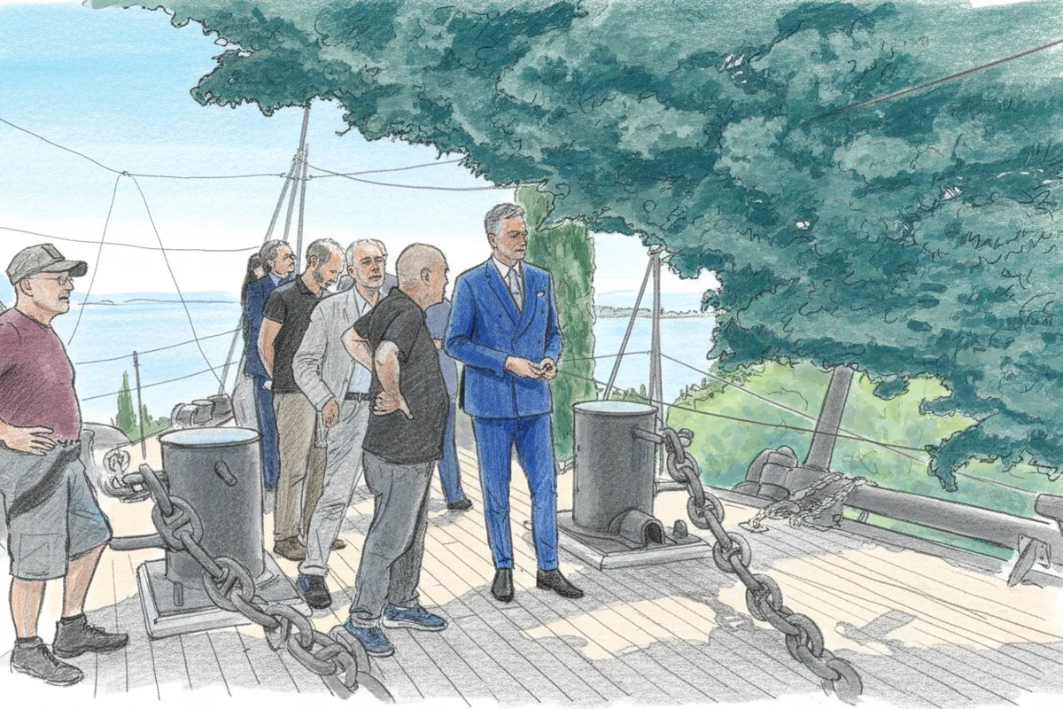 Illustrazione a corredo: Cosa è successo al Vittoriale? Dopo la tempesta spunta un danno storico che ha mobilitato persino il ministro