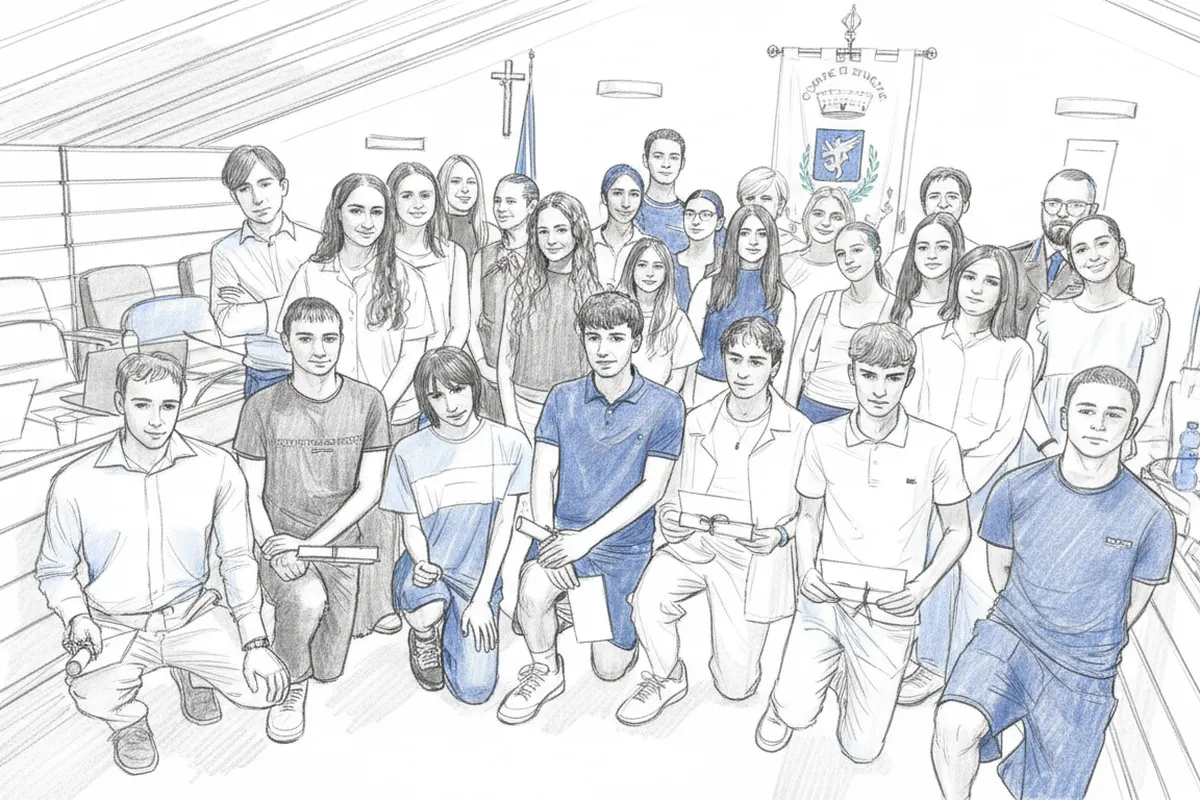 Illustrazione a corredo: Laurea con lode e pagelle d'oro: chi sono i 37 giovani che guideranno il futuro di Sirmione