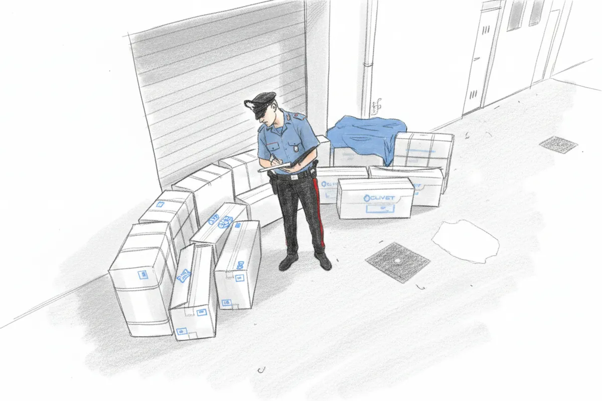 Illustrazione a corredo: Rubano 14 climatizzatori da un'azienda di Vobarno: come li hanno beccati i Carabinieri