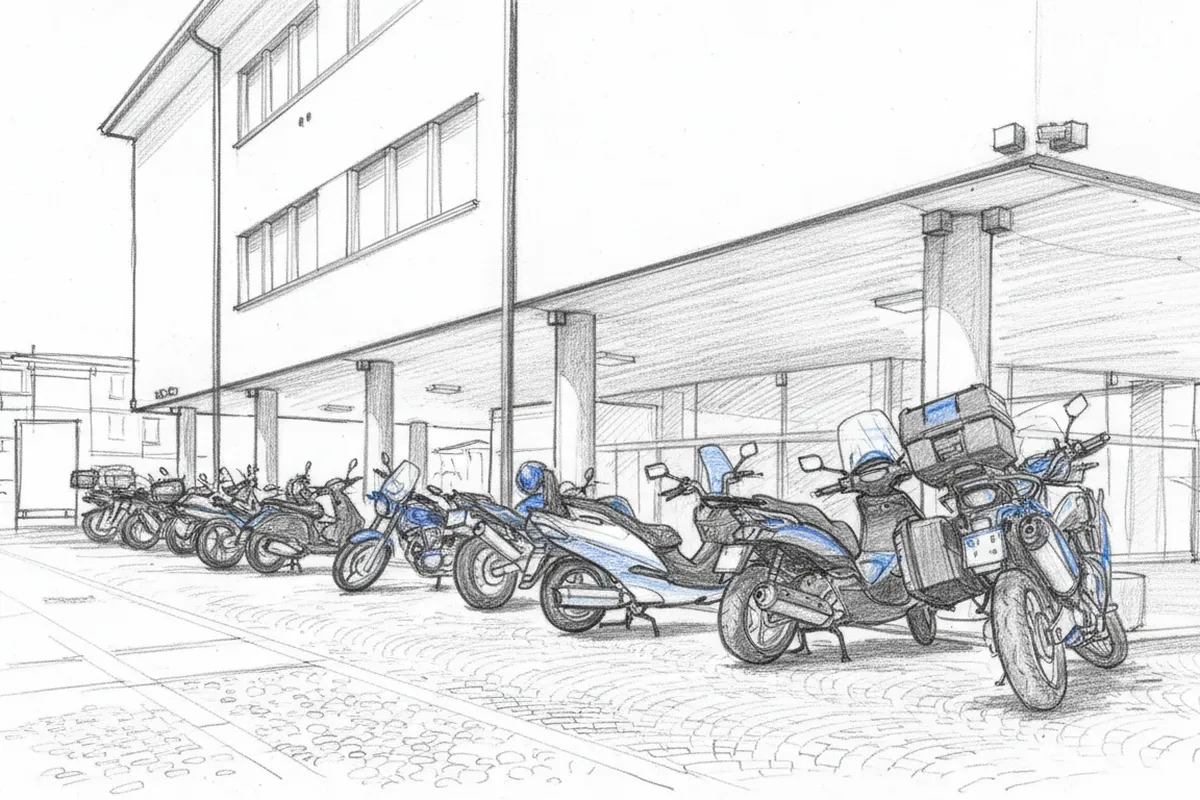 Illustrazione a corredo: Sulzano shock: ora le moto pagano la sosta più cara del lago! Ma perché?