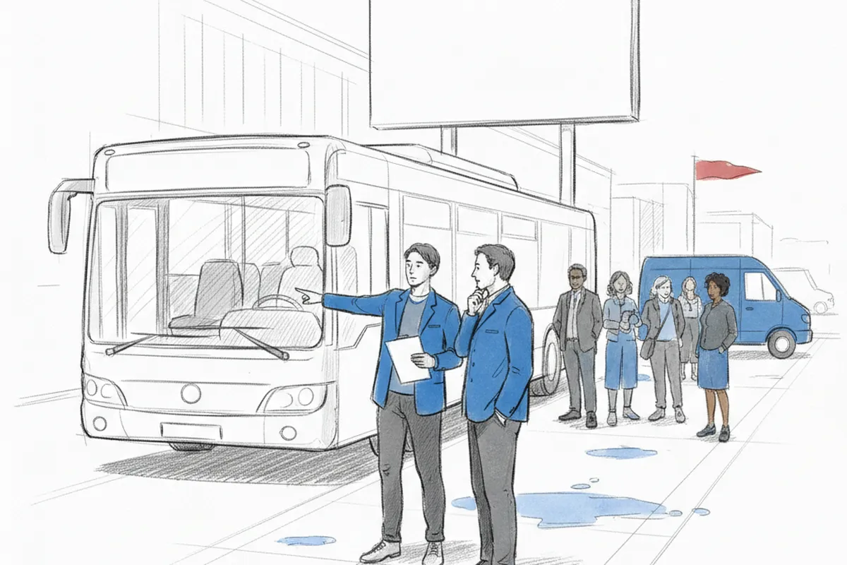 Illustrazione a corredo: Brescia Trasporti assume autisti senza patente D: condizioni imperdibili e scadenza vicina