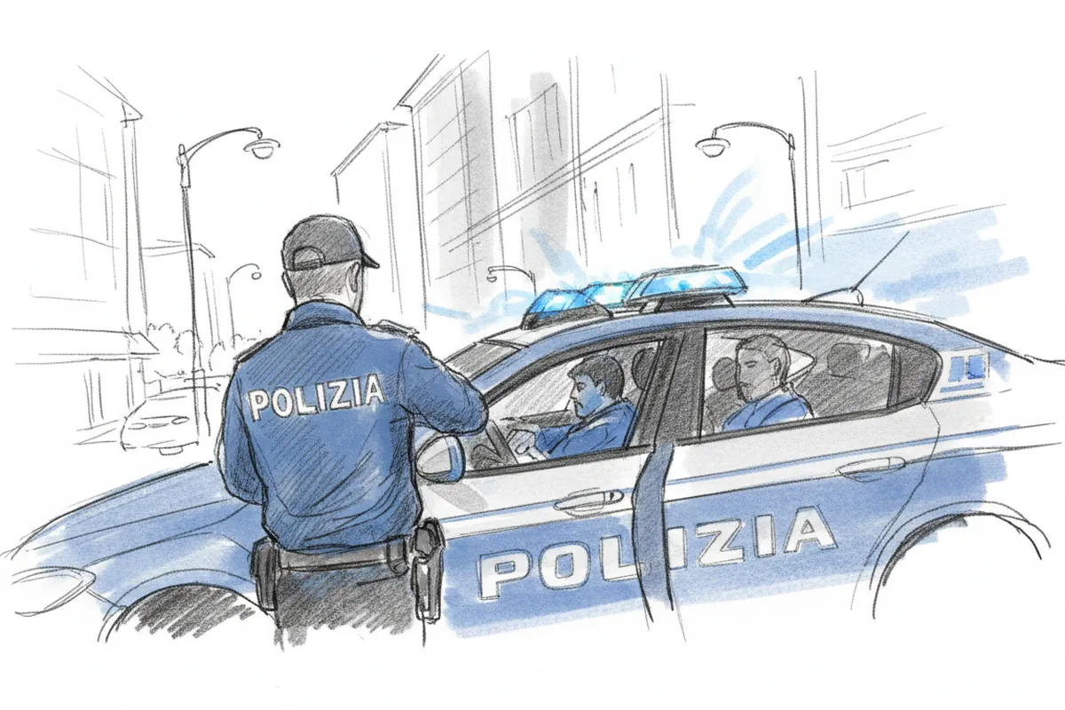 Illustrazione a corredo: Girava sospetto vicino a un ristorante di Brescia: chi era davvero quel 33enne?
