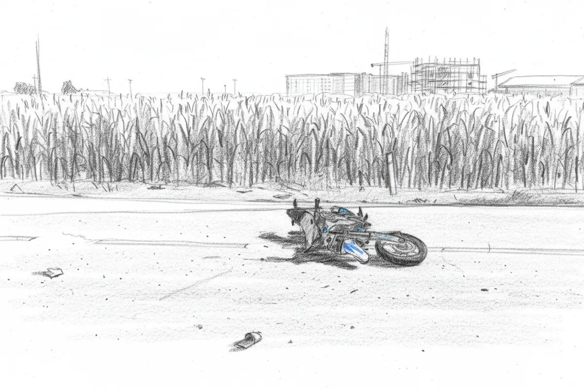 Illustrazione a corredo: Montichiari, 17enne si schianta con la moto contro un albero: cosa è successo in via Venezia