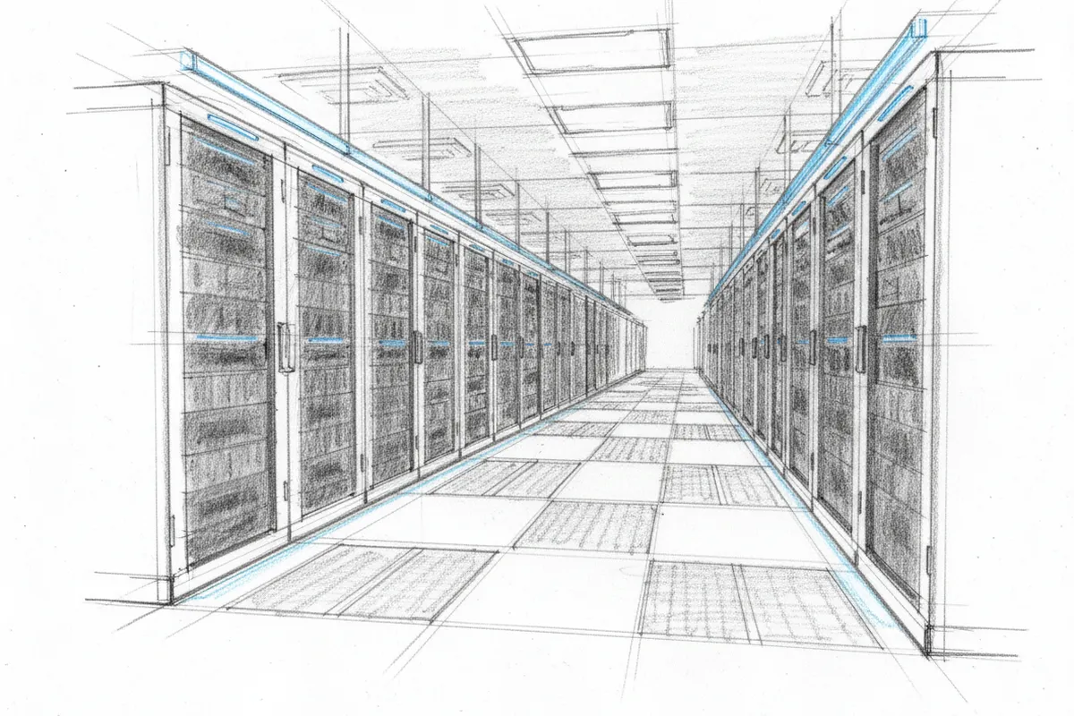 Illustrazione a corredo: Data center da 120 Mw a Travagliato: consuma come 300mila case