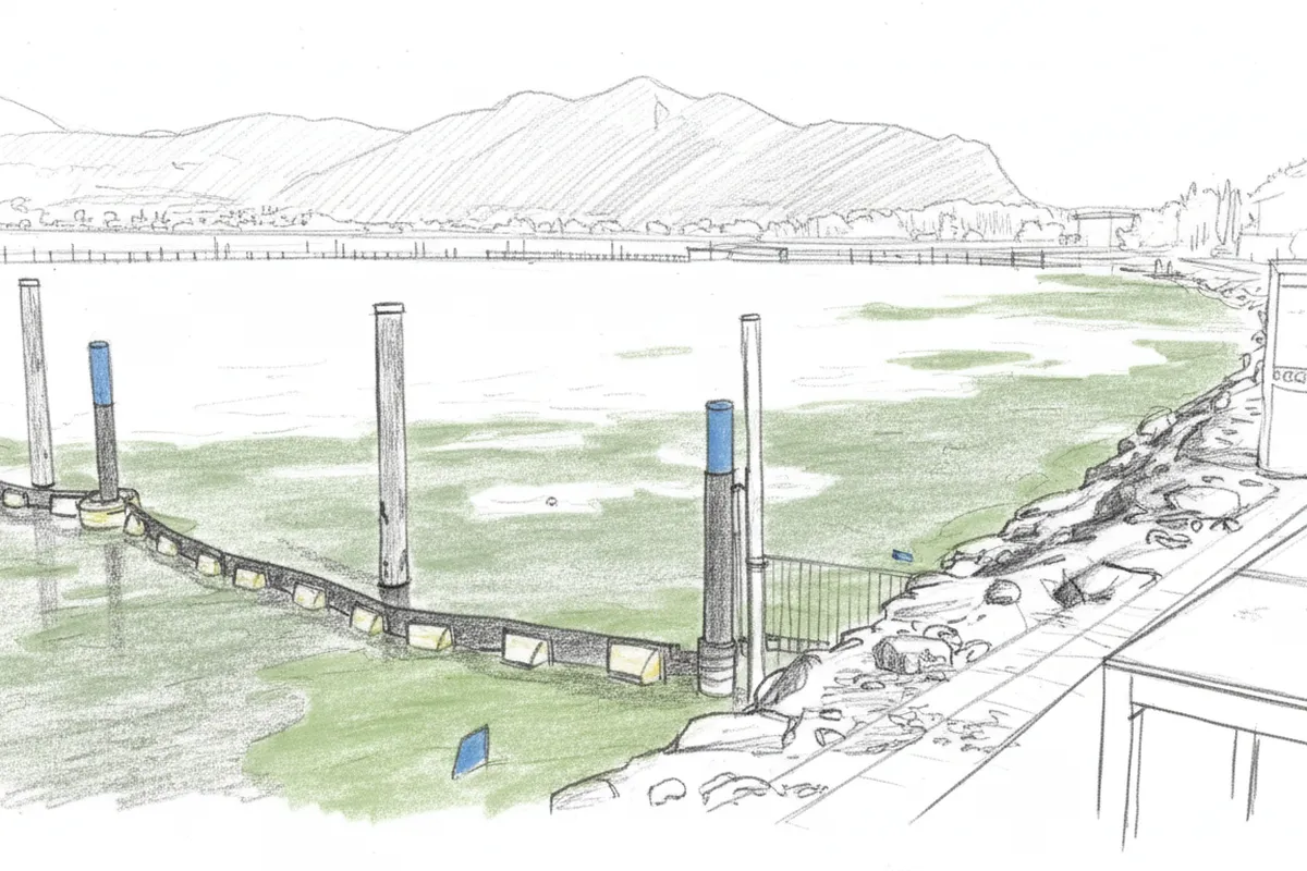 Illustrazione a corredo: Clusane bloccata: perché i battelli non partono più dal lago d’Iseo?