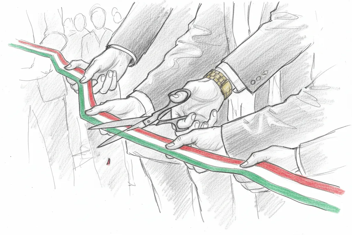 Illustrazione a corredo: 40 anni di attesa: sabato il taglio del nastro alla Strada dei Cavatori