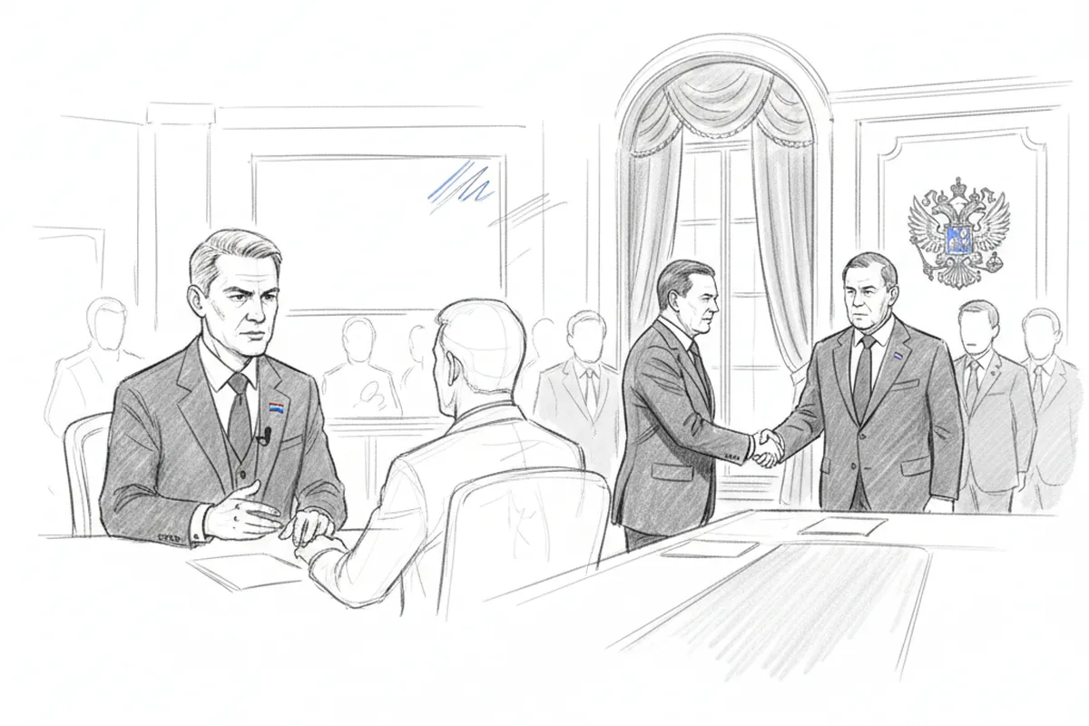 Illustrazione a corredo: Il premier lettone Kulbergs a Euronews mentre Rubio incontra Lavrov