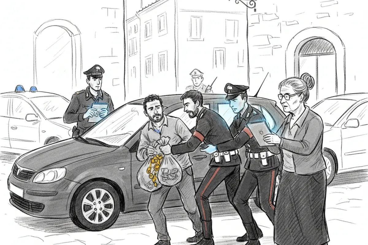 Illustrazione a corredo: Telefonano a un'anziana fingendosi carabinieri: non potevano immaginare chi stava monitorando ogni loro mossa