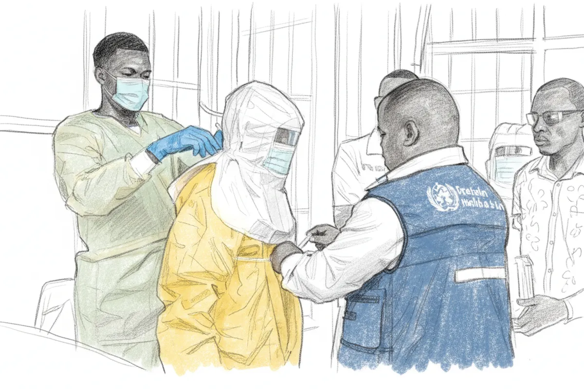 Illustrazione a corredo: Ebola in Congo, il bilancio sale a quasi 1.300 morti e 3.000 casi