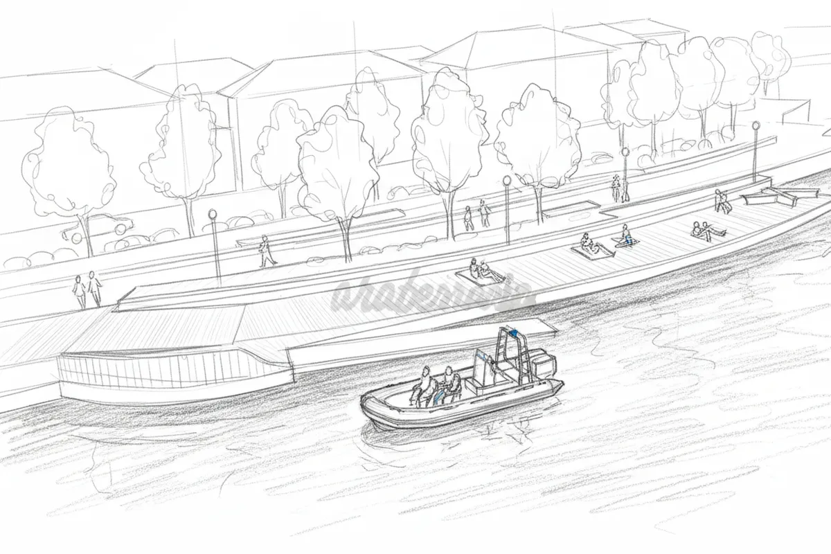 Illustrazione a corredo: Waterfront Costa Volpino-Lovere: perché un ricorso rischia di bloccare tutto?