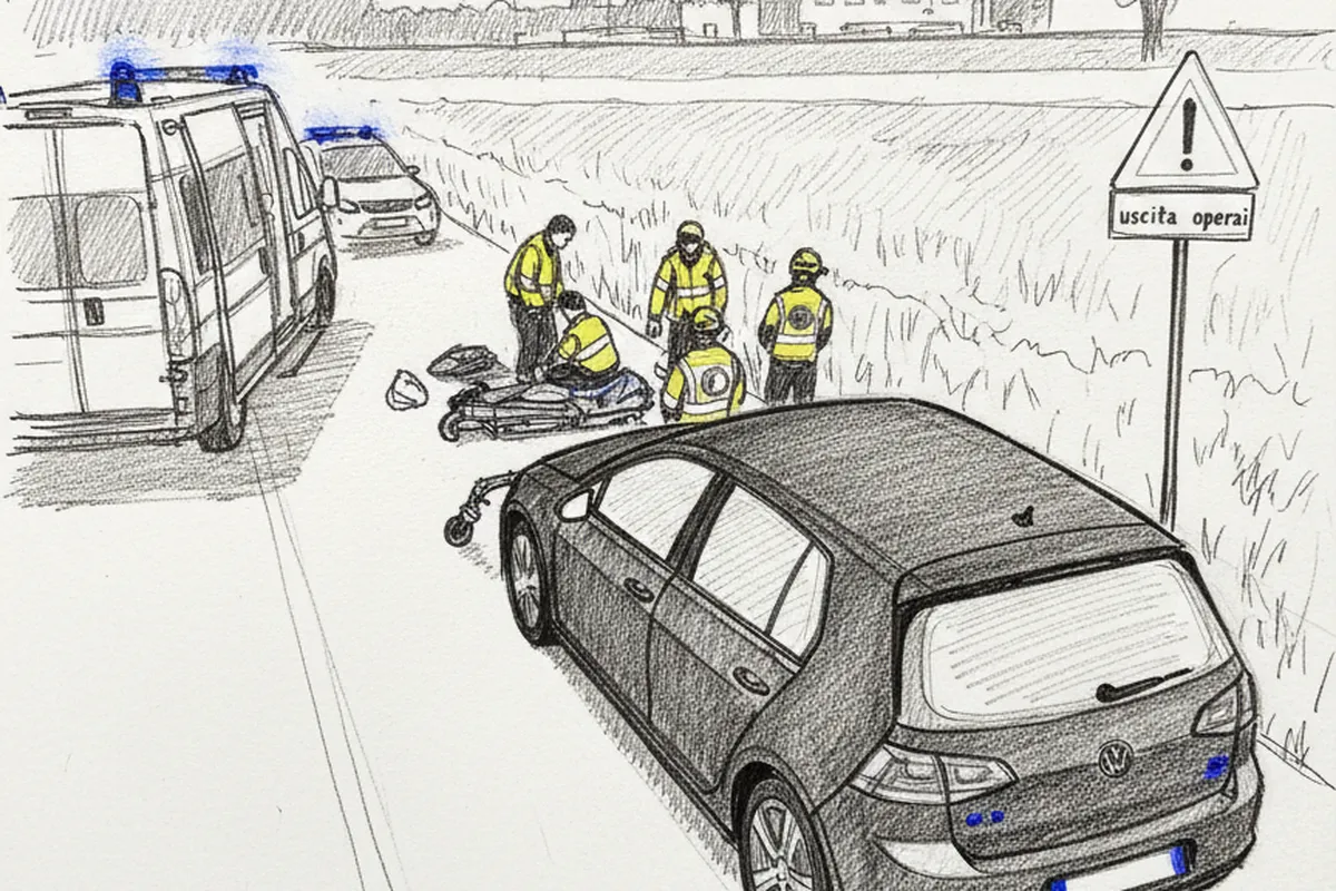 Illustrazione a corredo: Ciclista di 34 anni travolta ad Adro: perché l'automobilista era positivo alla cocaina?