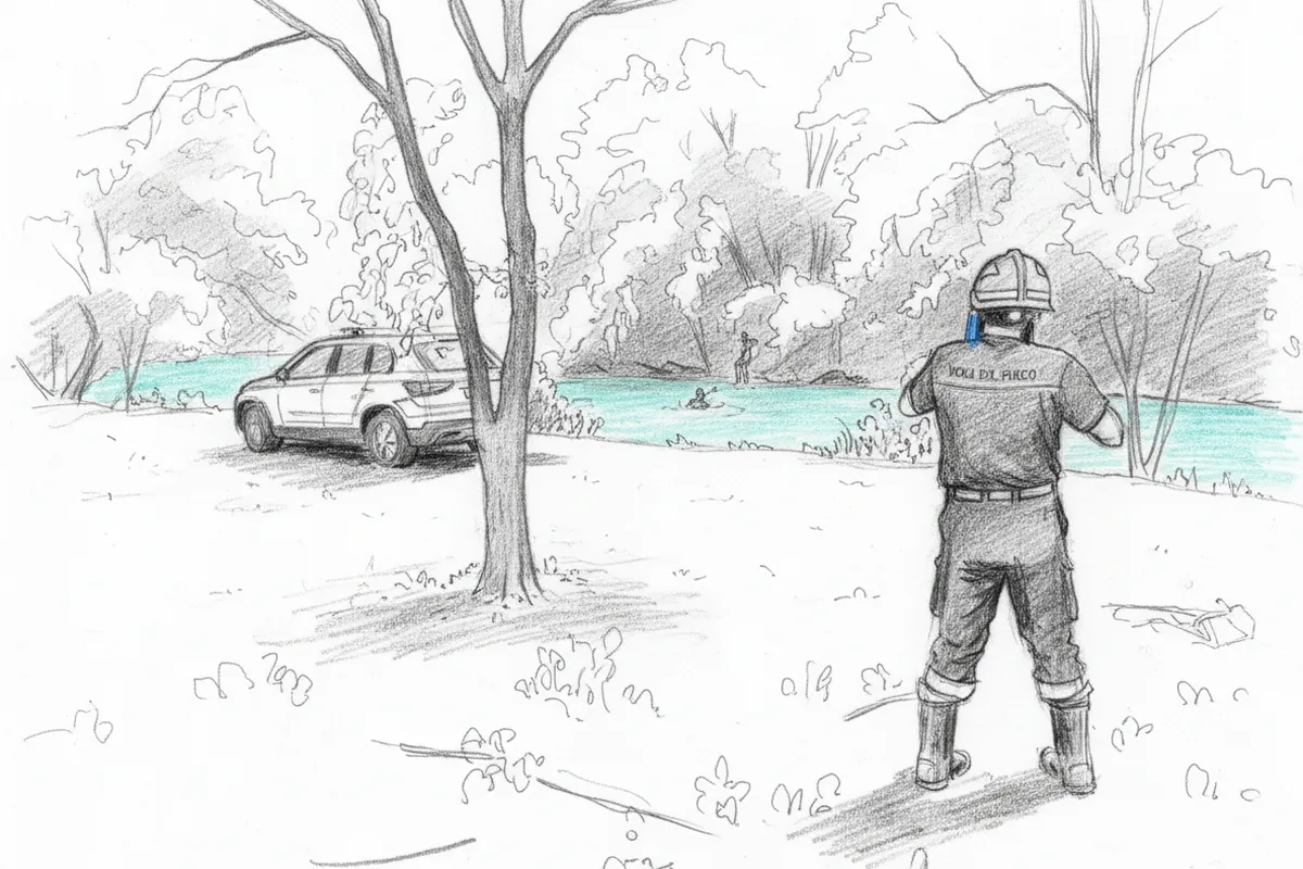 Illustrazione a corredo: Villanuova, un corpo nel Chiese: è il 70enne sparito da una settimana nei boschi?