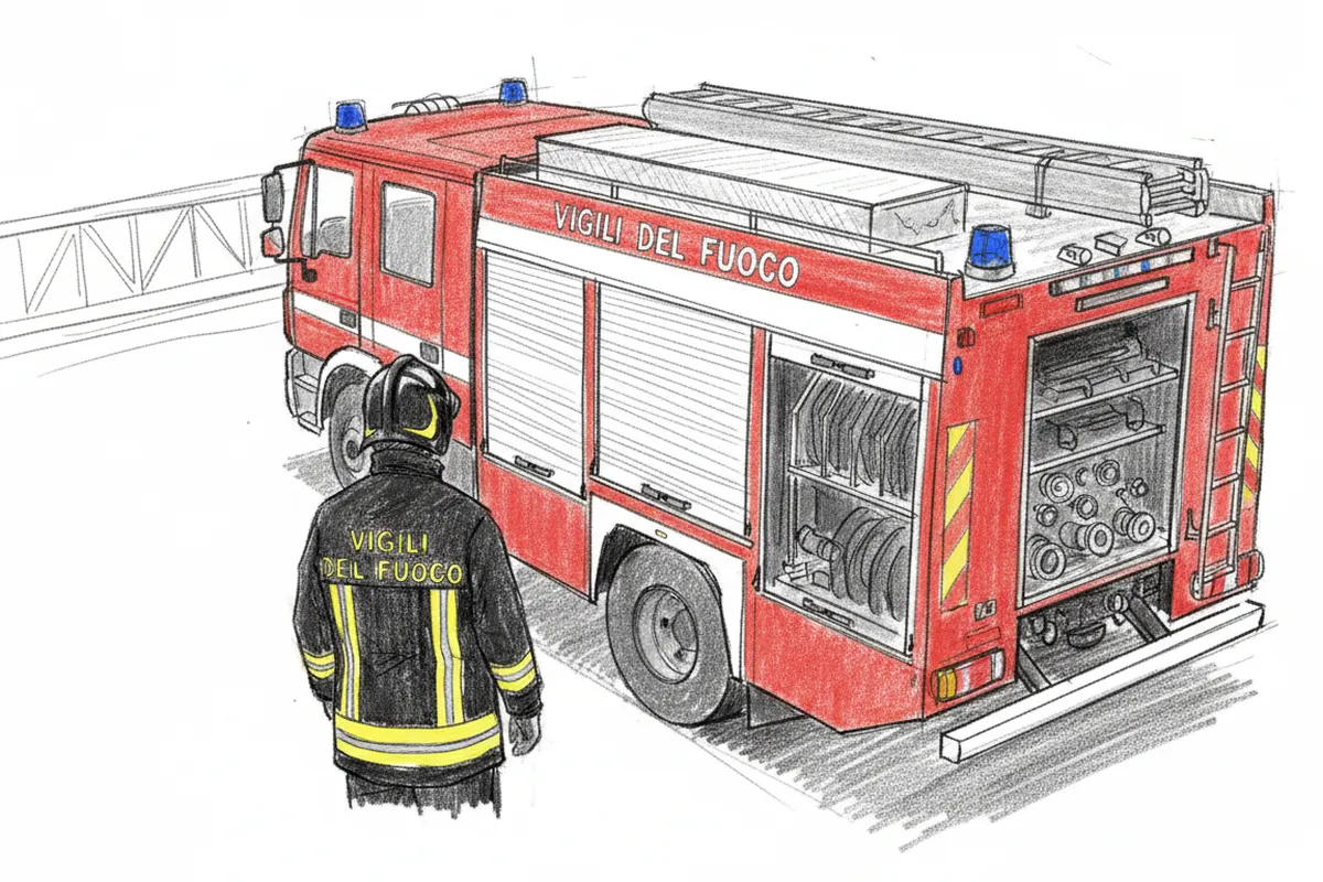 Illustrazione a corredo: Incendio al Villaggio Sereno di Brescia: sei famiglie in strada, potranno tornare a casa?